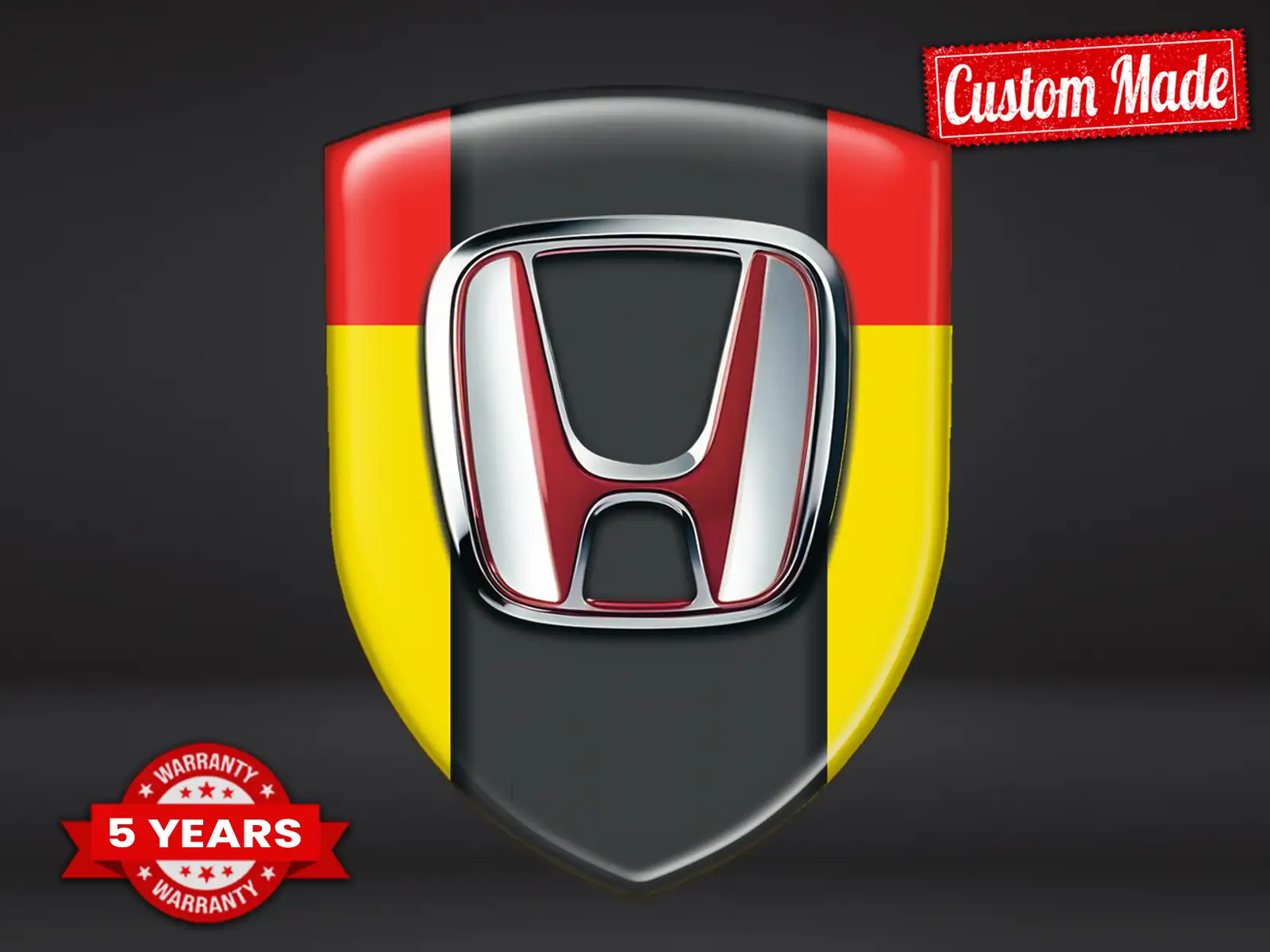 Honda Auto Banner Aufkleber Max Robust Aktuell Pro Chic